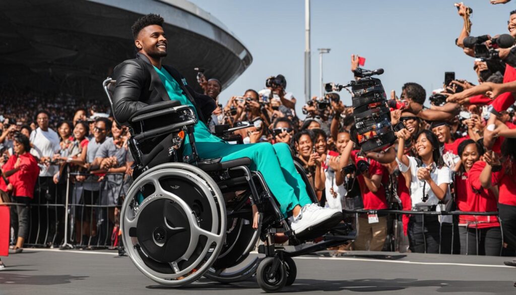 超輕輪椅的名人效應與推廣