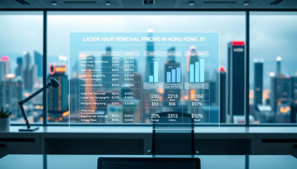 香港激光脫毛價格分析