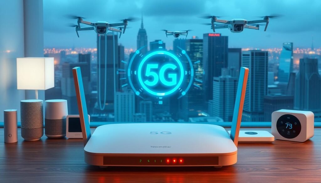 5G智能家居網絡連接