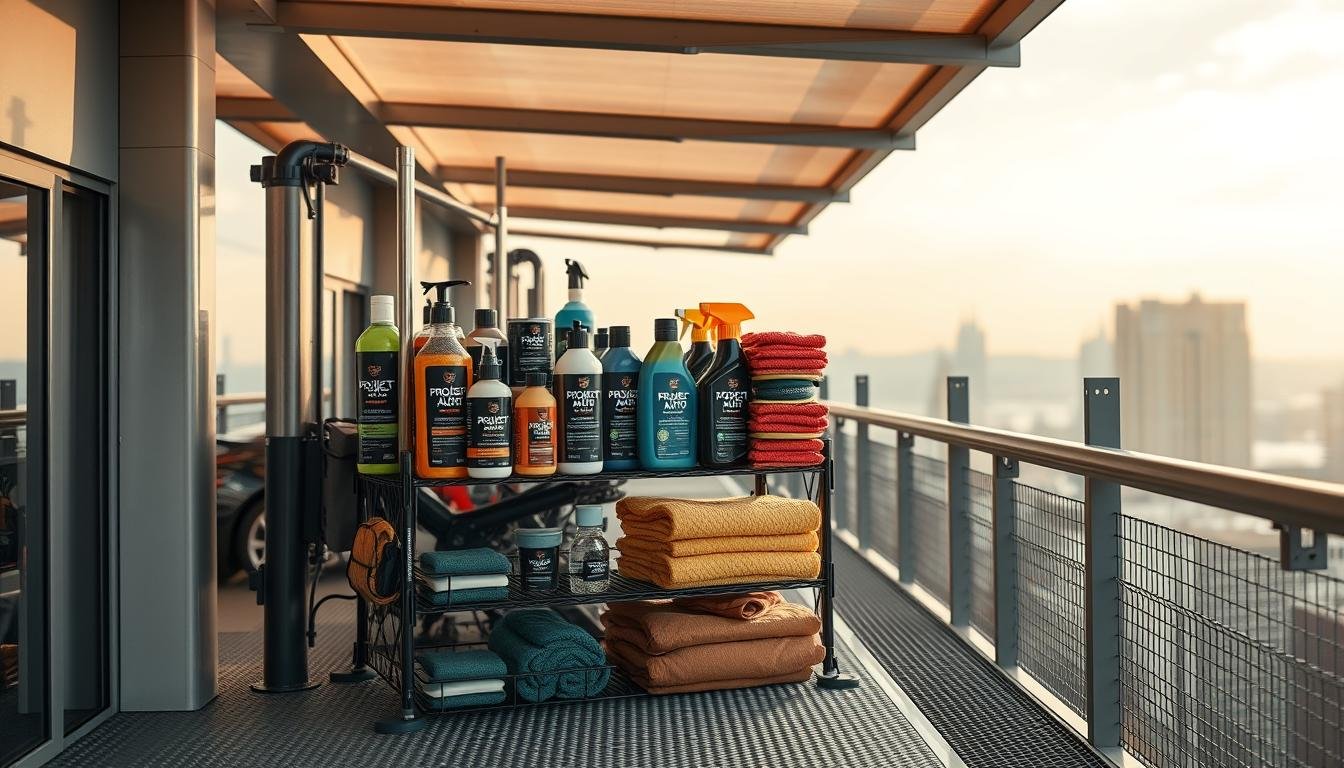 洗車用品 在高樓平台洗車時的防水措施