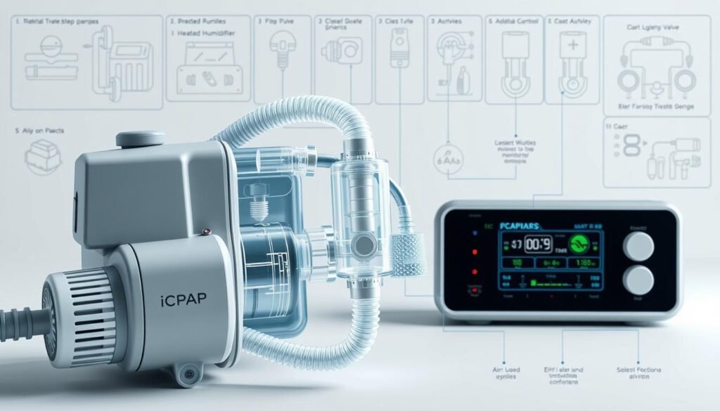 睡眠呼吸機工作原理